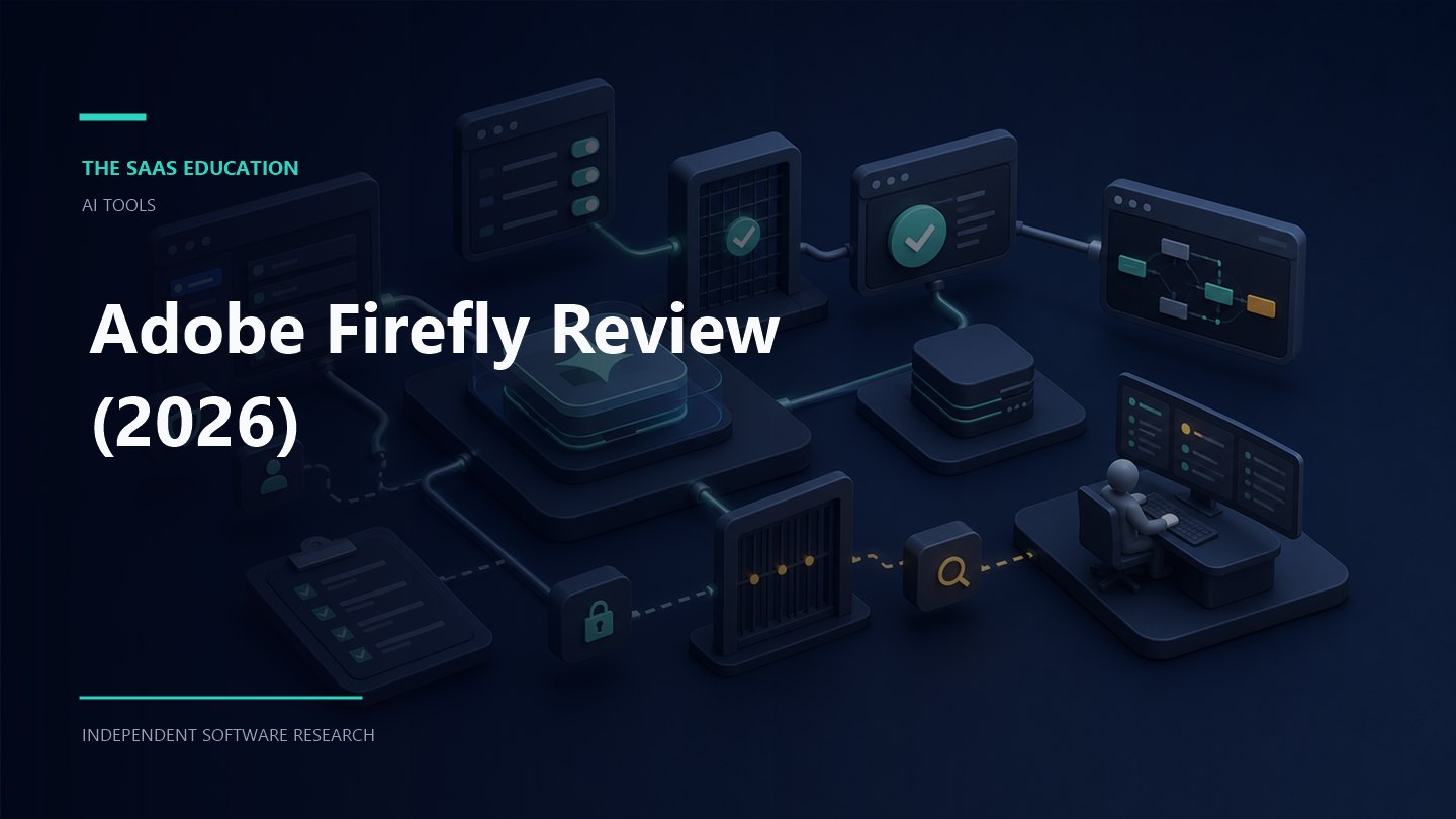 Adobe Firefly review showing AI creative workflows for business software buyers