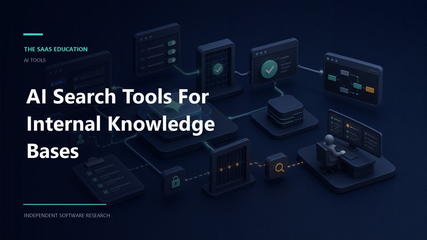ai search tools for internal knowledge bases evaluation workflow and software buying checklist
