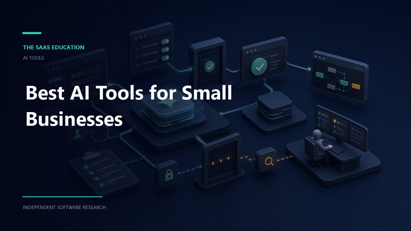 Best AI tools for small businesses software buying guide
