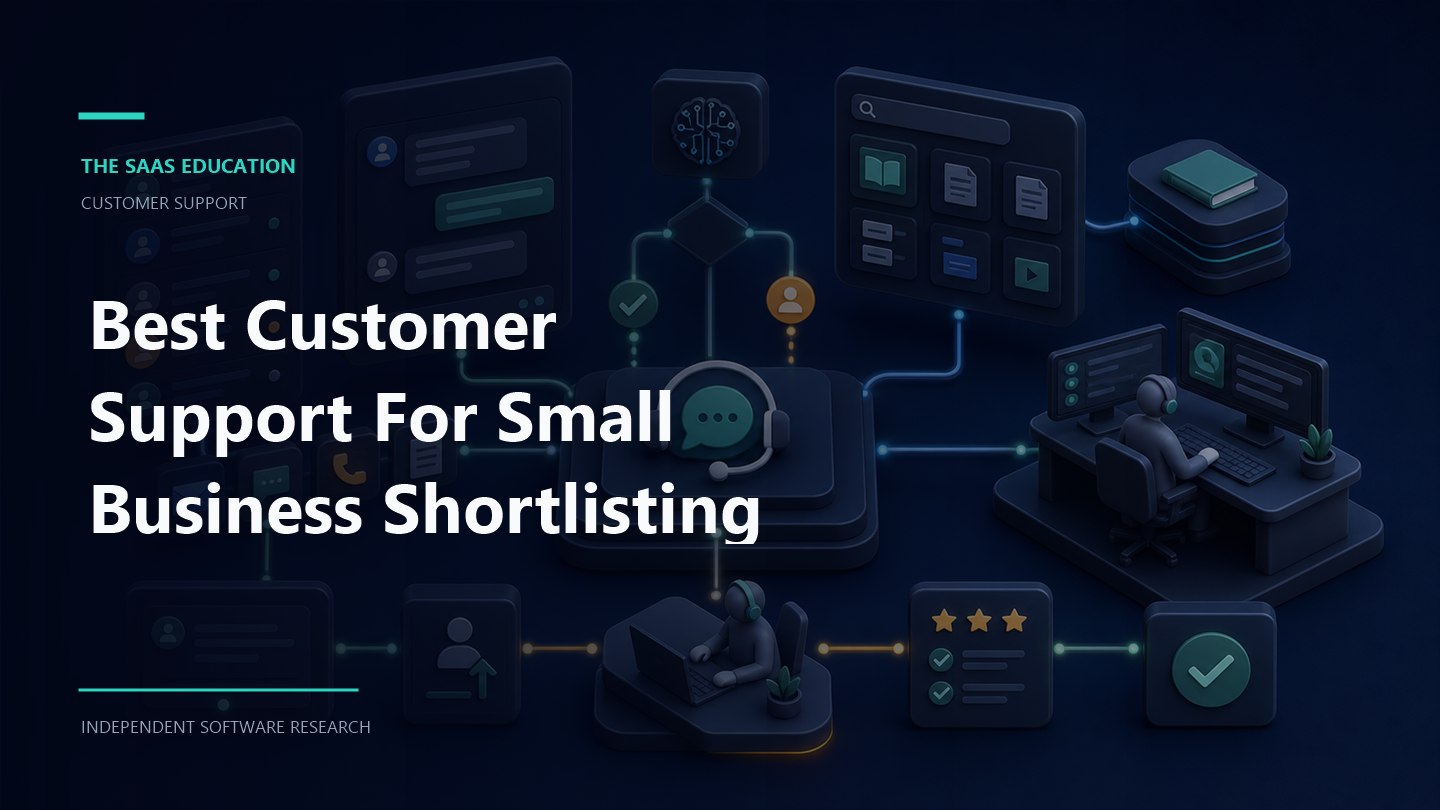 best customer support for small business shortlisting guide evaluation workflow and software buying checklist