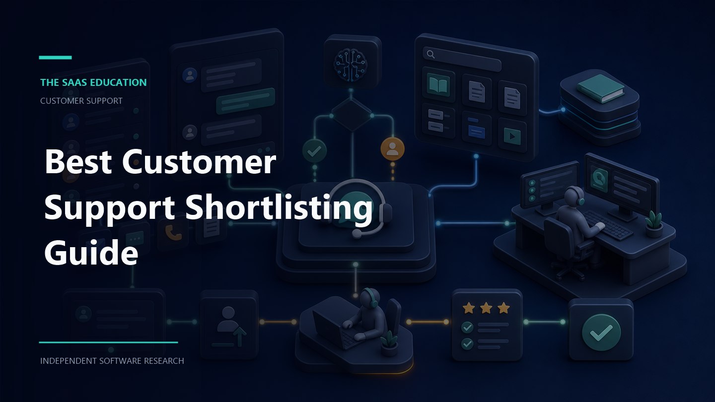 best customer support shortlisting guide evaluation workflow and software buying checklist