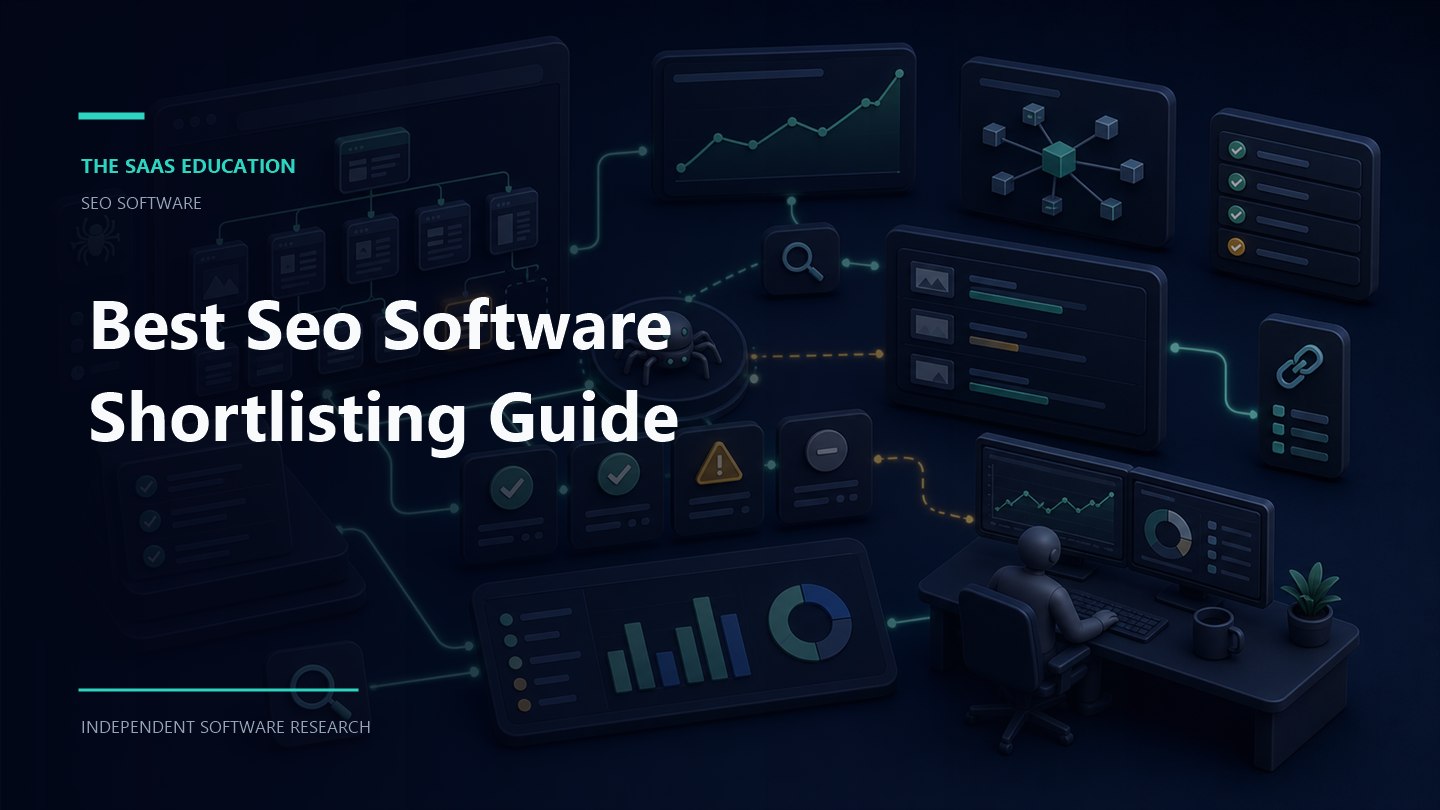 best seo software shortlisting guide evaluation workflow and software buying checklist