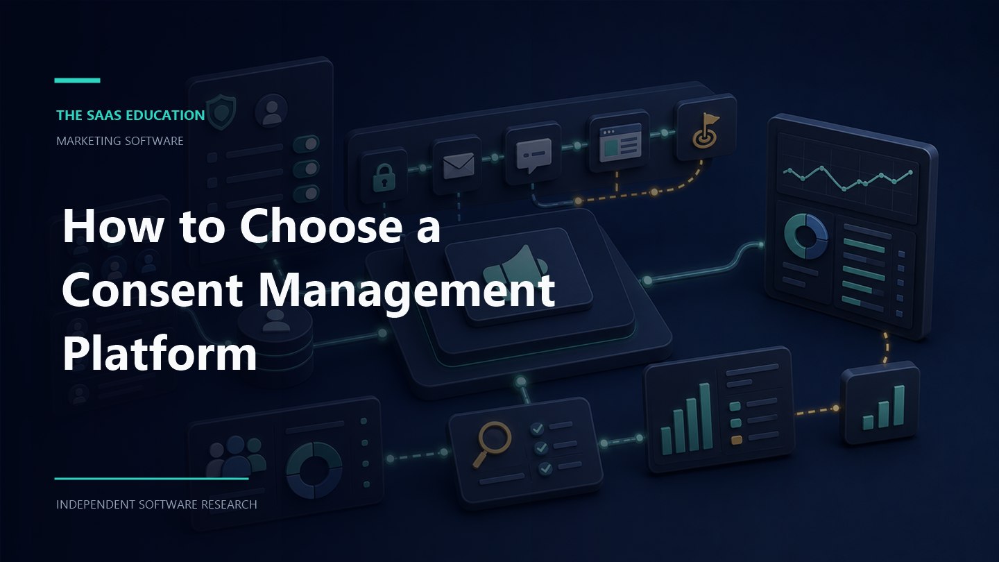 consent management platform workflow showing evaluation criteria, ownership, controls, and review checkpoints