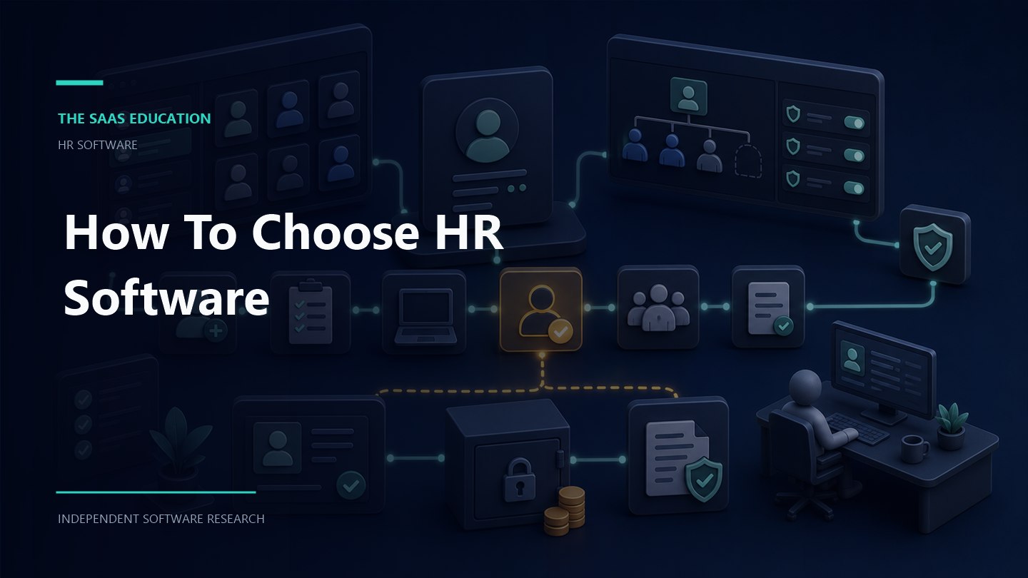 how to choose hr software evaluation workflow and software buying checklist