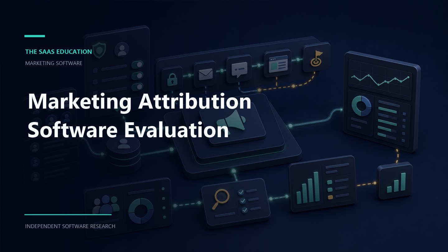marketing attribution software evaluation evaluation workflow and software buying checklist