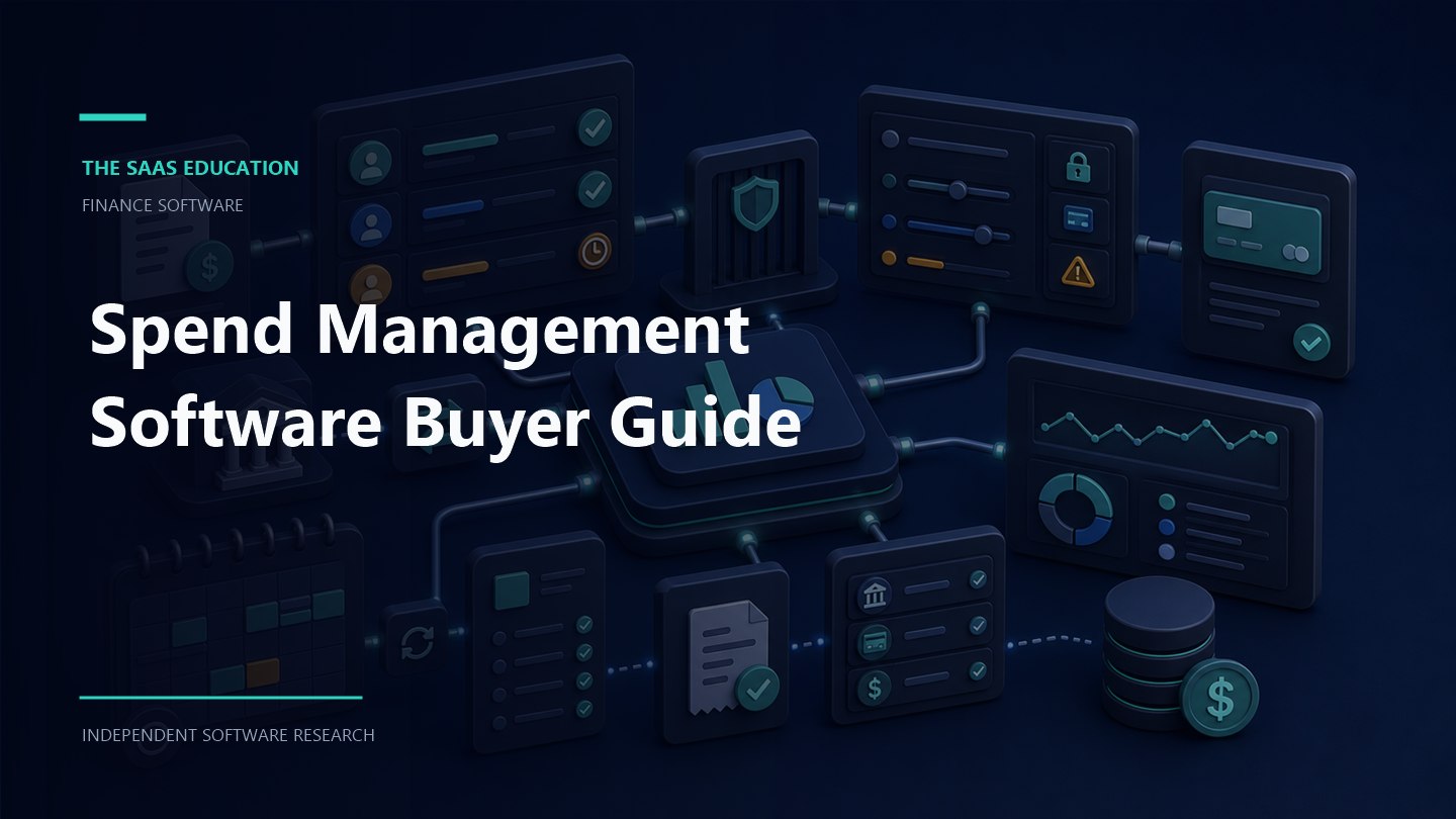 spend management software buyer guide evaluation workflow and software buying checklist