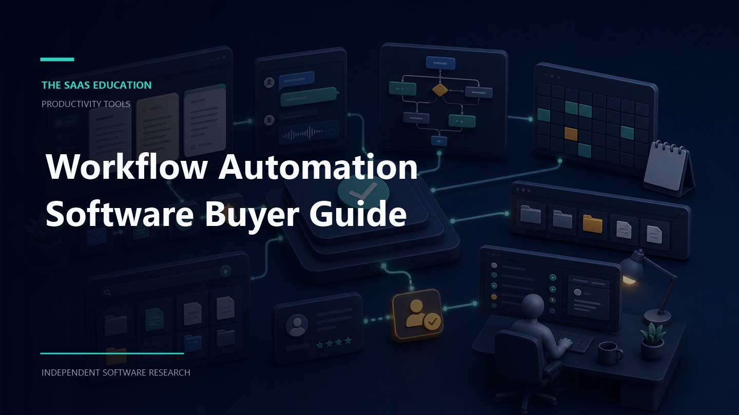 workflow automation software buyer guide evaluation workflow and software buying checklist